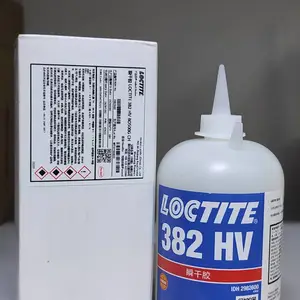 汉高乐泰LOCTITE 382 HV单组分 高粘度 凝胶状 氰基丙烯酸酯瞬干胶500g
