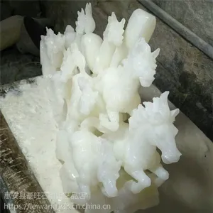福建惠安石雕八骏马汉白玉八马雕刻工艺品八骏雄风家居***十二生肖马