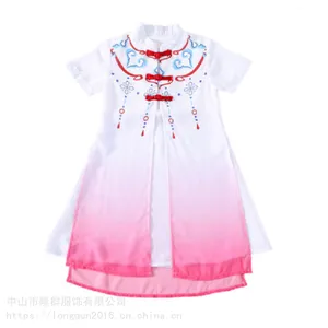 国学风幼儿园园服表演服现货批发中山校服定制