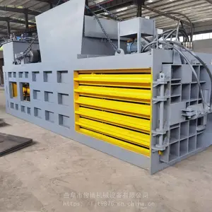 立式卧式废纸打包机 编织袋打包机 废品塑料薄膜压包机 自动160吨