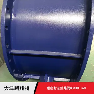 法兰式硬密封铸钢蝶阀D343H-16C 高流速铸钢硬密封闸阀