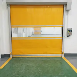 厂家供应 PVC不锈钢快速门 快速卷帘门 静音隔断密封透