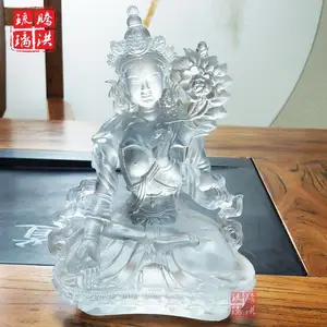 南宁***琉璃佛像厂家 生产白度母佛像 私人供养法会***用品