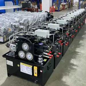 根据客户的要求定制各种小型可移动液压泵站
