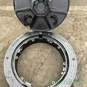 万山铸铁井盖出售 自来水通用 400x400 C250 铸铁遇水井盖