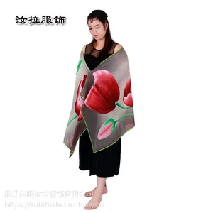 围巾定制,女士印花围巾OEM定制-汝拉服饰 加工有故事围巾