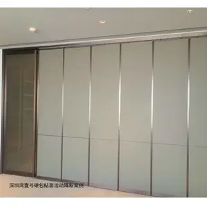 定制设计木质推拉门隔音活动隔断品牌隔音隔断厂家