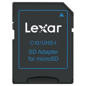 雷克沙(Lexar)TF转SD转接卡套 MicroSD小卡转SD大卡适配器