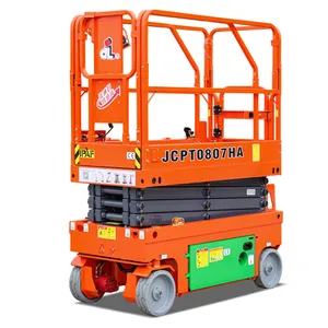 浙江鼎力 JCPT0807HA 自行走 剪叉式 高空作业平台 电池驱动 高达8米 绿色电动 自动升降