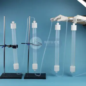 PFA精馏塑料四氟蒸馏过滤氢氟酸过滤柱可带鲍尔环填料