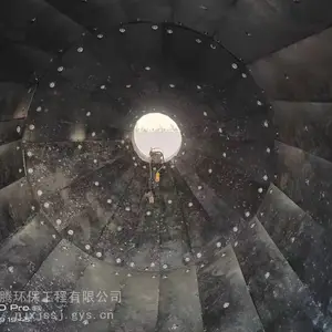 锅炉煤仓内壁衬板更换 热电原煤仓镶嵌助滑板 钢煤斗料仓防堵板安装