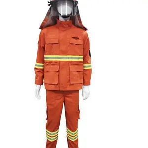 应急救灾救援防火服 森林扑火安全防护服 森林救援抢险服 灭火防火阻燃服 森林阻燃隔热防护服阻燃扑火服