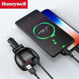 霍尼韦尔HZH2多功能一分二点烟器 车载双口充电器 USB双独立QC快充