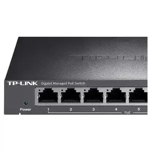 TP-LINK TL-SG2008MP全千兆8口PoE交换机 Web网管无线AP监控摄像机