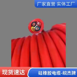 ZR-DJGPGPR-300/500V-7×2×1.0高温硅橡胶计算机屏蔽电缆