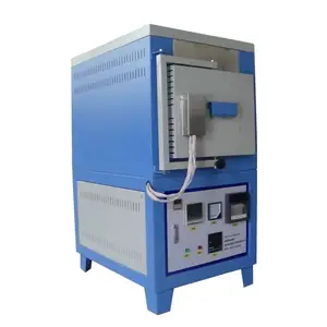 1400度全纤维炉膛高温电炉1400度硅碳棒加热高温电炉 YB-1400XA