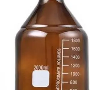 棕色小口玻璃瓶 2L 型号:XU911- 2000ML库号:M36198