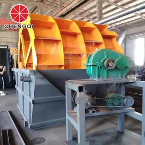 双槽齿轮洗砂机 承起 洗砂机生产线