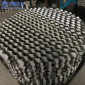 452孔板波中波plus填料 规整填充料 不锈钢塔内件 定制