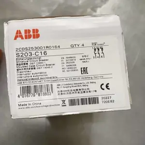 ABBС�Ͷ�·��S201-D8 ΢�Ϳ������� C�ͷֶ�����6kA ��������