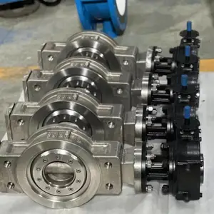 电动对夹硬密封蝶阀 铸钢三偏心电动蝶阀 D973H-16C DN350