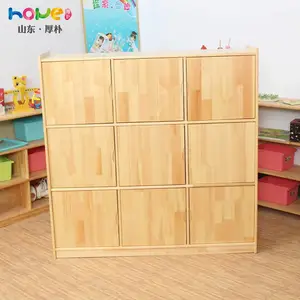 幼儿园储物柜 实木书包衣帽柜厂家批发 儿童衣帽柜定制