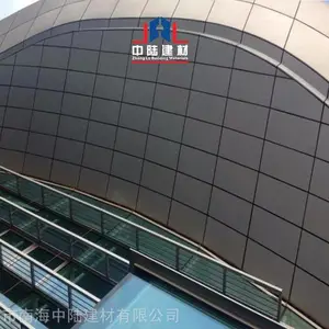 门头铝单板 门头造型铝单板 外墙门头铝单板厂 家中陆建材