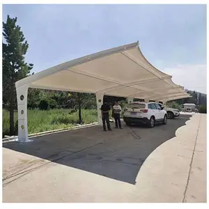 中山古镇 张拉膜遮阳遮雨棚 xygz-01小区停车棚