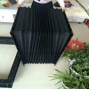 方形防尘罩 火花机床伸缩风琴防护罩可按图纸生产 防油耐磨