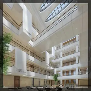 建筑外墙3.0厚铝板医院商场酒店高铁站工程中庭电梯檐口欧陆铝单板