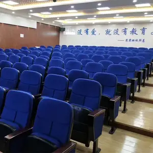 耐磨亚麻电影院学校演播厅礼堂报告厅椅罩椅帽会议室座椅套可定制