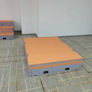 专业工厂 PE 折叠合唱台 定制不同层数合唱阶梯校园合唱站台