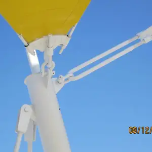 西安沣东新城膜结构车棚尖顶锥形的多少钱一平方