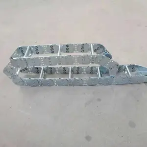 山东晟睿机械附件专业生产销售工程机械重型机床专用钢制线缆保护拖链
