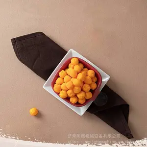 儿童休闲可啦哆芝士球加工机器 膨化谷物米球生产线