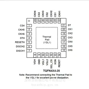 G2583RV1U ����10-CH��ѹ��ƽ��λ�� ���Ӻͼ�����LCDӦ��оƬ
