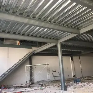 钢结构阁楼二层搭建@厂房办公室钢结构隔夹层
