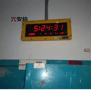 兴安培直销万年历NTP防爆时钟自动授时4G防腐电子钟POE WIFI