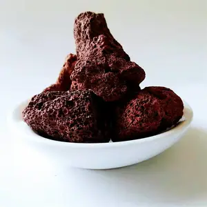 展星供应火山石颗粒 红色 黑色 多肉栽培 污水处理 造景用火山石
