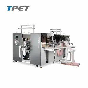 毛巾机 圆角包边 锁边 TPET 全自动双头旋转包边机 ET-5875 一人操作多机