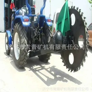 地下电缆铺设链条开沟机 宽度40cm深度1.2米开沟机尺寸可这做