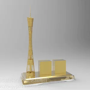 广州精兴 各地特色文化礼品定制 金属工艺品设计开模 摆件纪念品