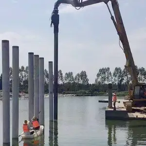 惠州市大亚湾区鱼塘桩施工队伍打桩就找华桩
