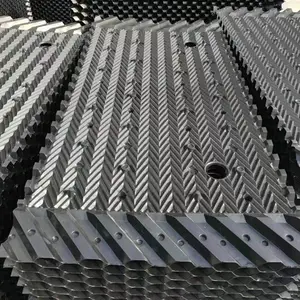 爱兴真实工厂定制加工圆塔填料pvc冷却塔填料 冰塔散热片