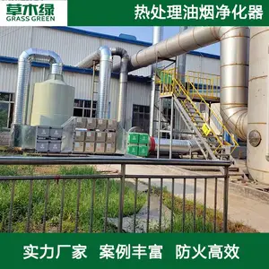 草木绿热处理炉油烟处理 多用炉生产线废气处理方案