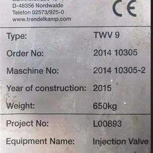 德国Trendelkamp颗粒分类机配件TK-K 100 100-2原厂供货