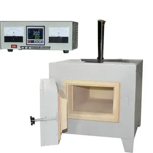 500×300×200沪粤明箱电阻炉 SX2-12-10D烟筒式箱电阻炉