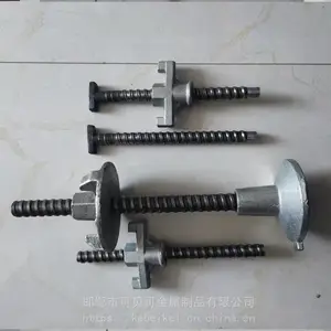 供应钢模板高强拉杆17*10规格D15材质40CR镀锌