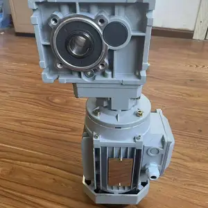 批量供应斜齿轮 准双曲面减速电机KM48B-50+1.1KW