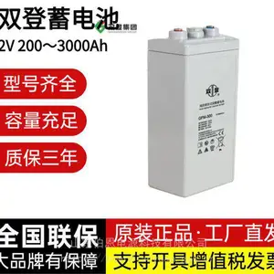 双登铅酸蓄电池GFM-300 免维护2V300AH直流屏电力通信电源电瓶